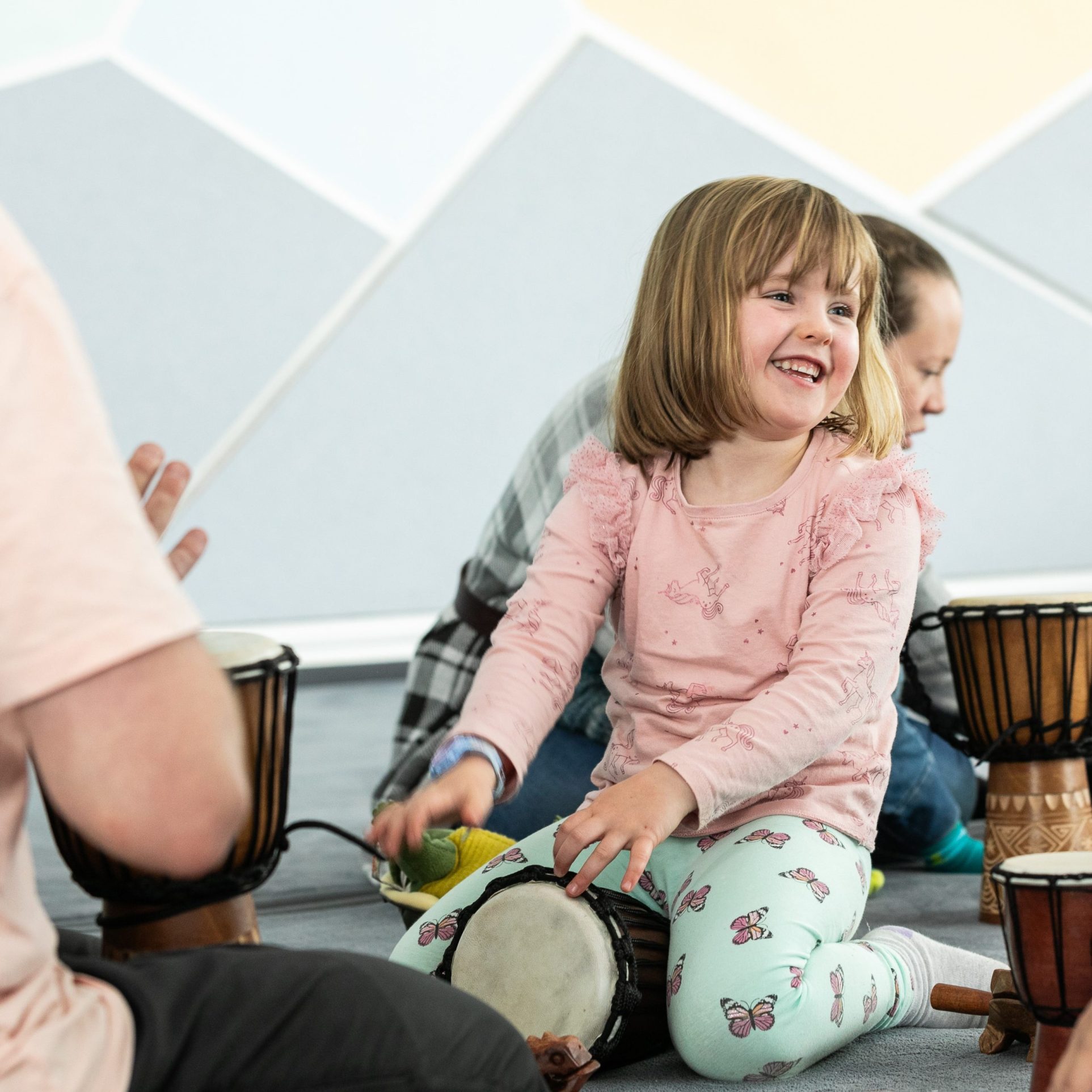 Playing music with kids